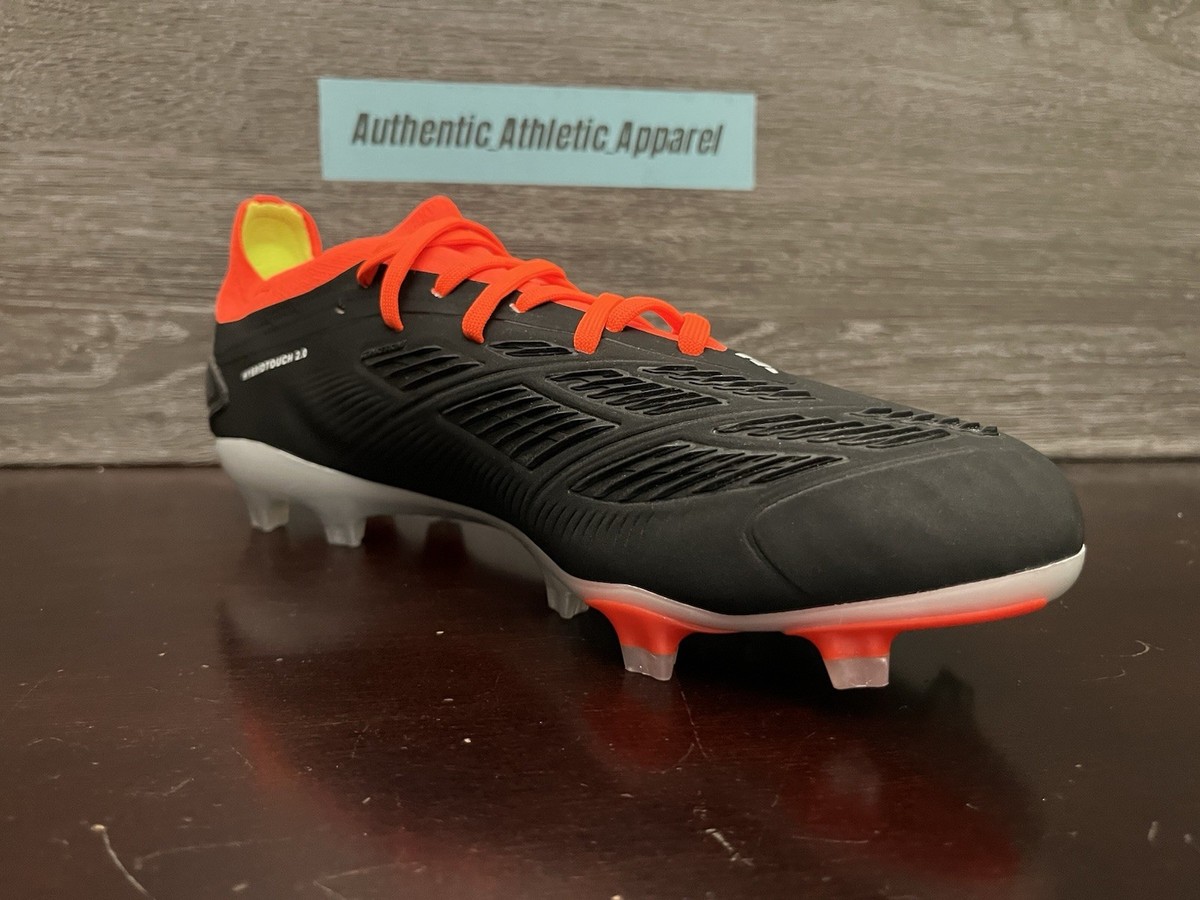 Adidas Predator Pro FG Soccer Cleats Black White Red Men