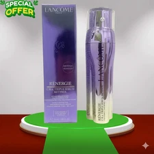 Lancome Renergie C.R.x Triple Serum Retinol 1.69oz/50ml-Sealed-New in Box