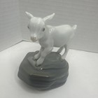 Vintage Royal Copenhagen Denmark Kid Goat On Rock Porcelain Figurine 4760