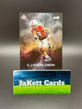 2025 ONIT Gravity Football - Galaxy CJ Donaldson #G-3 Silver /15 SP - Ohio State