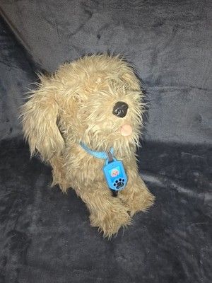 My Fuzzy Friends Moji the Lovable Labradoodle Dog And Collar Only Tested Works