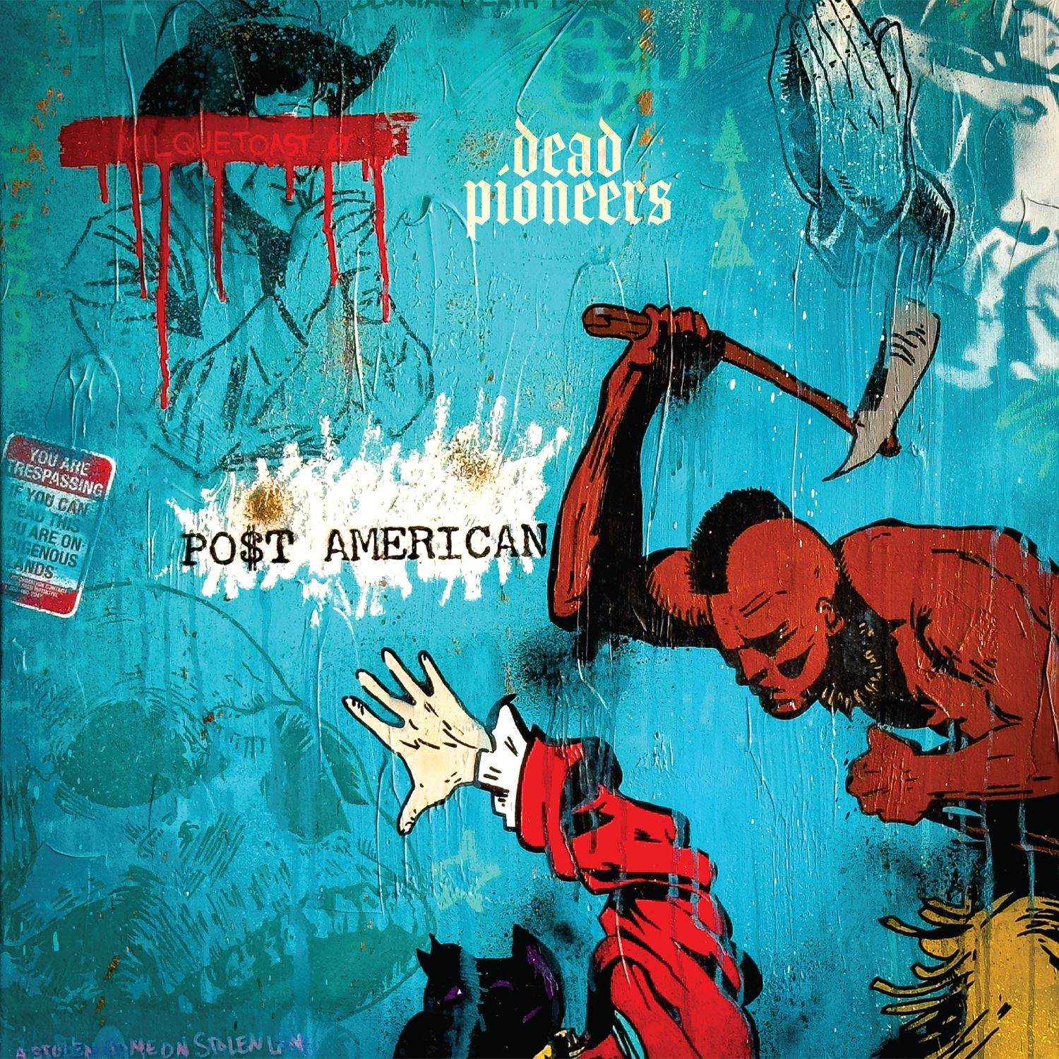 Dead Pioneers - PO$T AMERICAN (Hassle Records) CD Album