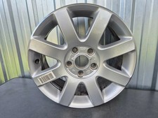 1x Alufelge 16 Zoll 6.5" 5x112 50ET Glanz Silber 1K0601025R VW Golf I Caddy
