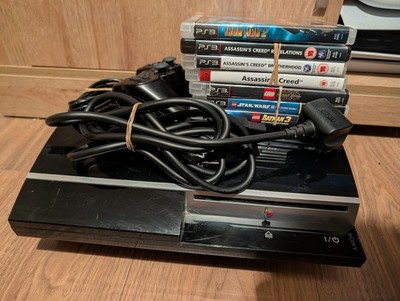 SONY PS3 KONSOLE & 7 SPIELE CECHG03 40GB 