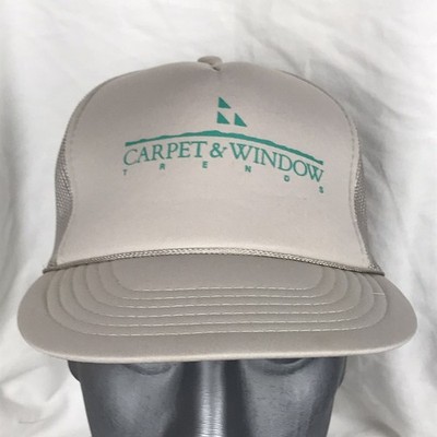 Carpet And Window Trends Vintage Trucker Hat Mesh Rope SnapBack By Madhatter