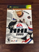NHL 2005 Hockey 05 XBOX Instruction Manual Only