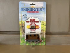Thomas And Friends Shining Time ERTL Pullback And go Toby The Tram Engine NIB