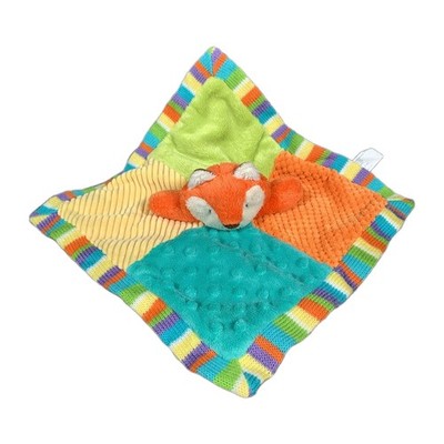 Animal Adventure Lovey Security Blanket Fox Plush Rattle 2016