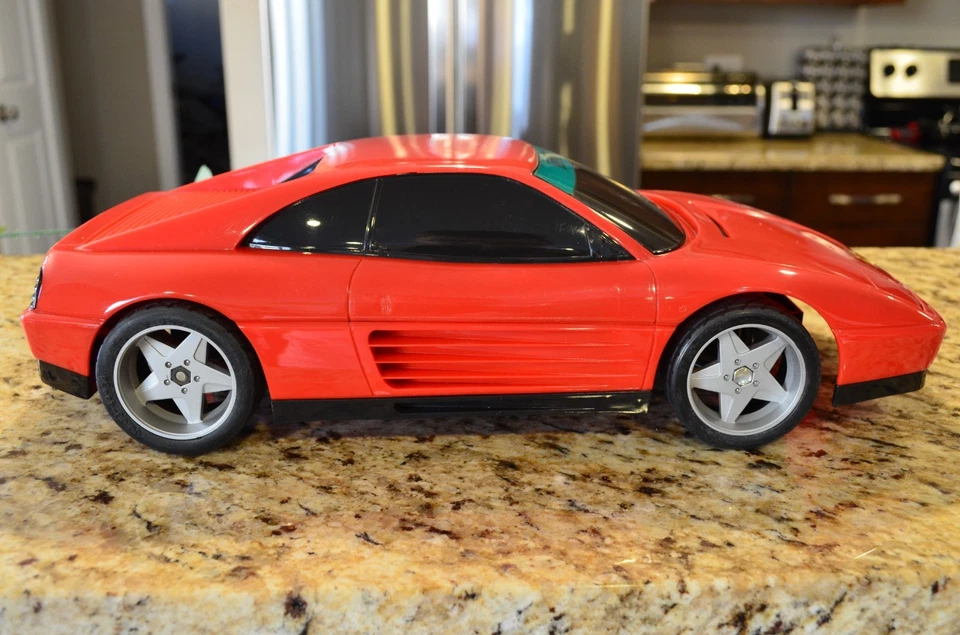 TAIYO TYCO FERRARI 348TB RED 1/12 SCALE VINTAGE RC 80s RARE LIKE COUNTACH TURBO - Image 3 of 4