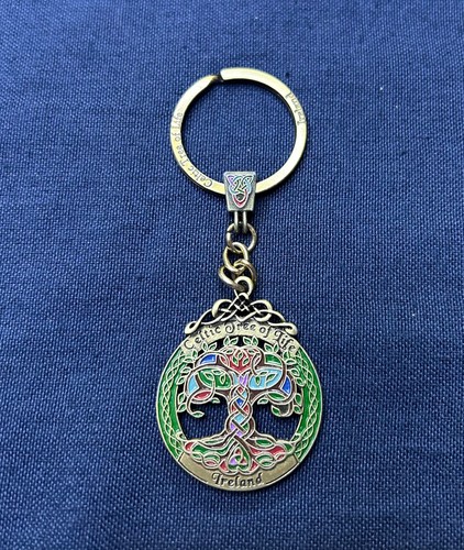 Ireland Keychain "Celtic Tree of Life" Pendant