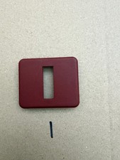 97-99 Corvette C5 Seat Back Release Handle Bezel 10277967 Firethore Red 97-99 Corvette C5 Seat Back Release Handle Bezel 10277967 Firethore Red