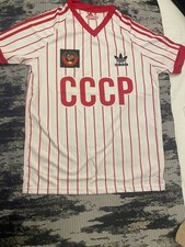 2004 Retro Soviet Union Adidas Jersey Size Small
