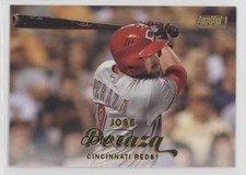 2017 Topps Stadium Club Gold Foil Jose Peraza #40 0q5