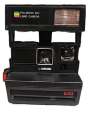 Vintage Polaroid 600 Series 640 Instant Land Camera - Untested