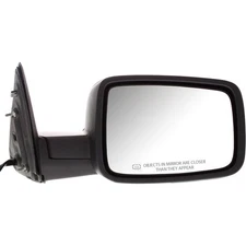 Mirror For 2009-2010 Dodge Ram 1500 2011-2013 Ram 1500 Heated Textured Passenger