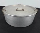 U.S. MILITARY FIELD COOKING POT WW2 1944 12" LARGE MESS Vintage