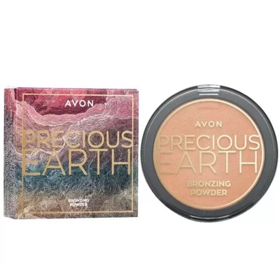 Avon Precious Earth Bronzing Powder Shade *Warm Glow* Discontinued Rare Item