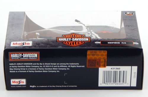 Harley Davidson Motor Cycles 1984 FXST Softail Maisto Series 44 - Picture 6 of 6