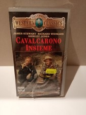 Vhs Cavalcarono insieme James Stewart Nuovo Sigillato Western