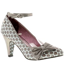 Stunning Joe Browns Couture Shoes Sparkle Pewter And Sky Blue 8 BNIB