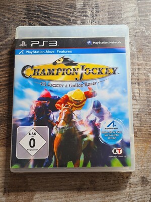 Champion Jockey G1 Jockey & Gallop Racer - Playstation PS3 - Zustand: neuwertig