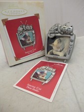2003 Special Cat Photo Holder Hallmark Keepsake Ornament - FREE SHIPPING 