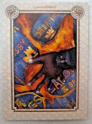 2024 Game Of Thrones House Of The Dragon Artist Rendition Painted Table AR6