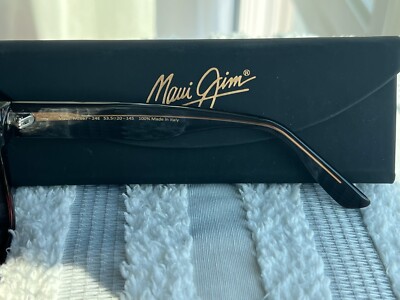 Maui Jim Ekolu MJ 867 24E Dark Brown Frame Gold to Silver  display picture 3