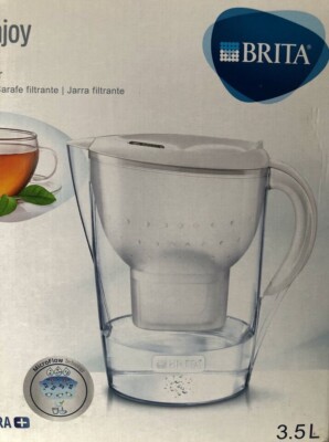 BRITA MARELLA XL WASSERFILTERKANNE 3,5L 1 FILTERKARTUSCHE UMWELTFREUNDLICH