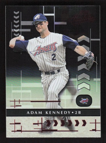 2001 Playoff Absolute Memorabilia Adam Kennedy #108 card