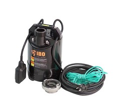 IBO Profi Schlammpumpe Entw&auml;sserungspumpe Drainagepumpe 450W 15000L/h 1,1bar
