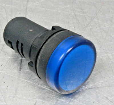 NPL-22 ATI BLUE LED PILOT IND. LIGHT 22mm 220VAC LOT/4