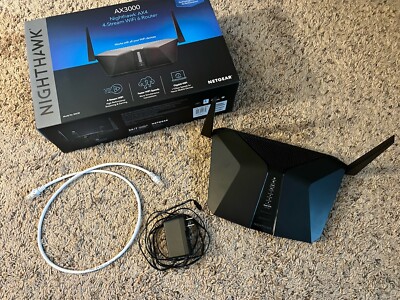 NETGEAR Nighthawk AX3000 4-Stream Dual-Band Wi-Fi 6 Router - RAX35 ...