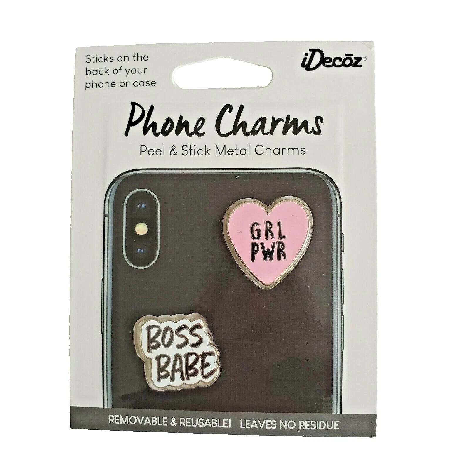 Teléfono celular metálico y Adhesivos