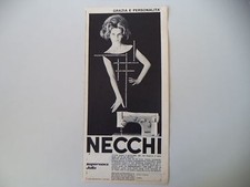 advertising Pubblicità 1962 MACCHINA PER CUCIRE NECCHI SUPERNOVA JULIA