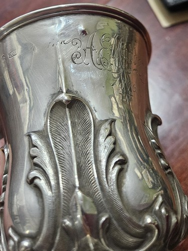 1876 DUBLIN IRELAND STERLING SILVER CUP - Picture 7 of 7