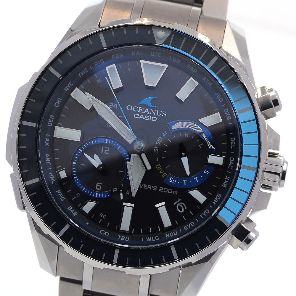 カシオ CASIO OCW-P2000-1AJF オシアナス カシャロ ダイバーズ