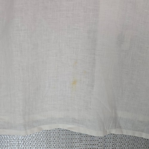 CANALI Made in Italy 100% Linen Size Small Mens Short Sleeve Sport Shirt White - Picture 13 of 17