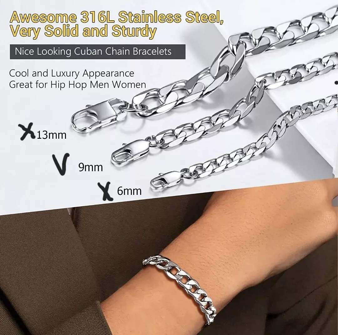 Stainless steel shop bracelets for ladies