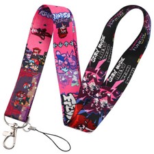 Five Nights At Freddy's Game Characters Purple ID Badge Holder Lanyard
