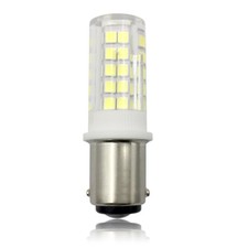 BA15D B15 LED Light Bulb 64-2835 Ceramics Lamp Fit Singer 301A/401A Black FW 221