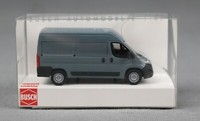 Busch 54602 H0,1:87 Fiat Ducato, Kastenwagen, Grau Formneuheit 2025!