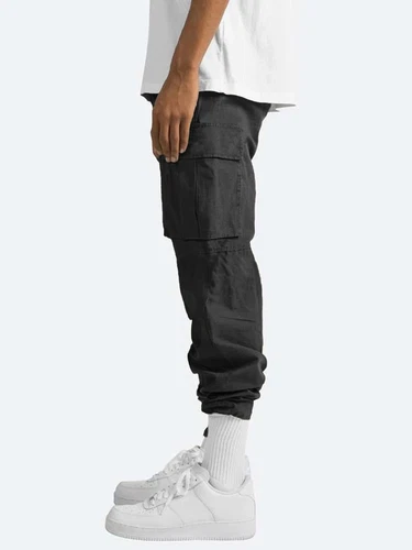 Neu Herren Cargo Arbeitshose Chino Polyesterhose Combat tragen Jeans Größe-32-48 - Bild 9 von 20