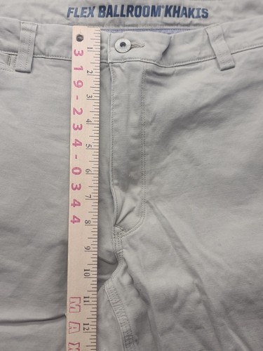 Duluth Trading Flex Ballroom Khakis Mens 38x30 Slim Fit Straight Leg Workwear - Picture 6 of 15
