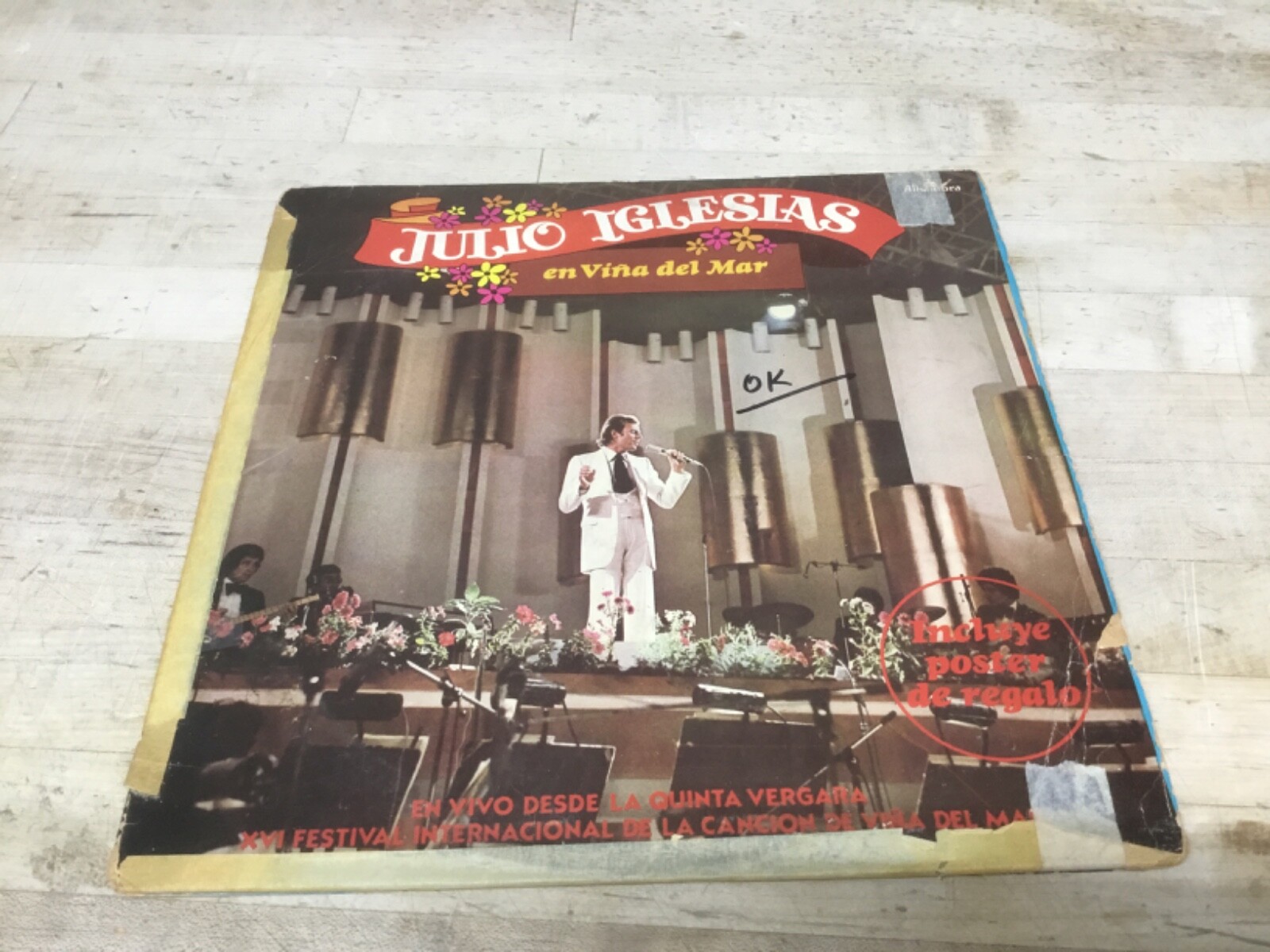 RARE Julio Iglesias ‎en VINA Del MAR Vinyl | EBay