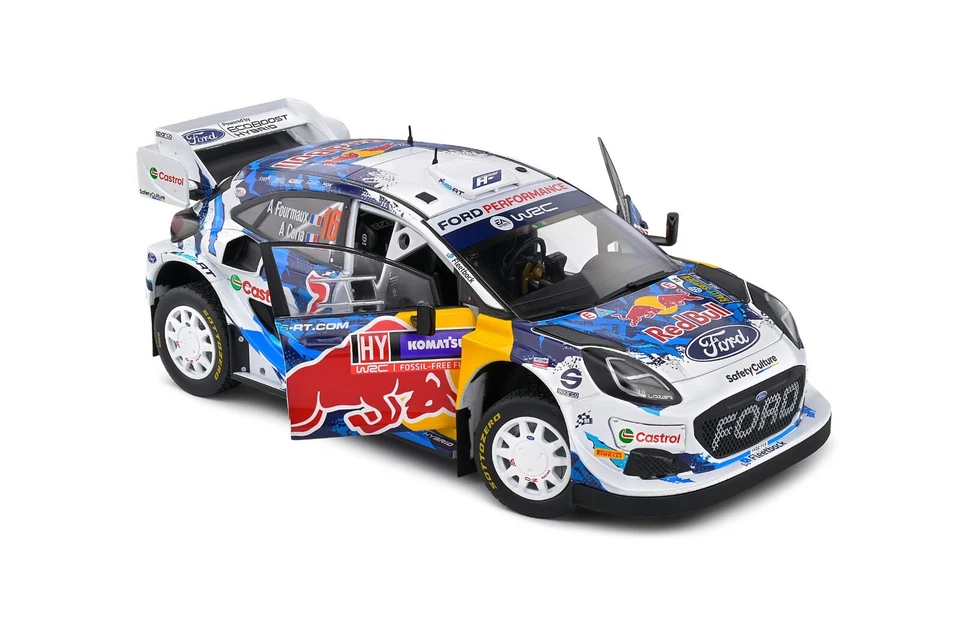 Solido 1/18 Ford Puma #16 Formaux Coria Red Bull Rally Sweden 2024 S1809504 - Image 2 of 4