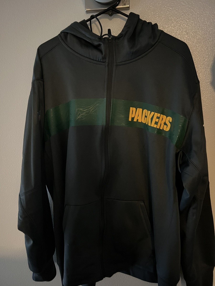Green Bay Packers Nike Zip Up Hoodie Xxl