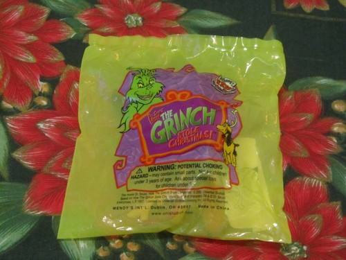 NIP~WENDY'S KIDS MEAL TOY~DR. SEUSS~HOW THE GRINCH STOLE CHRISTMAS~MAX ORNAMENT~ - Picture 4 of 12