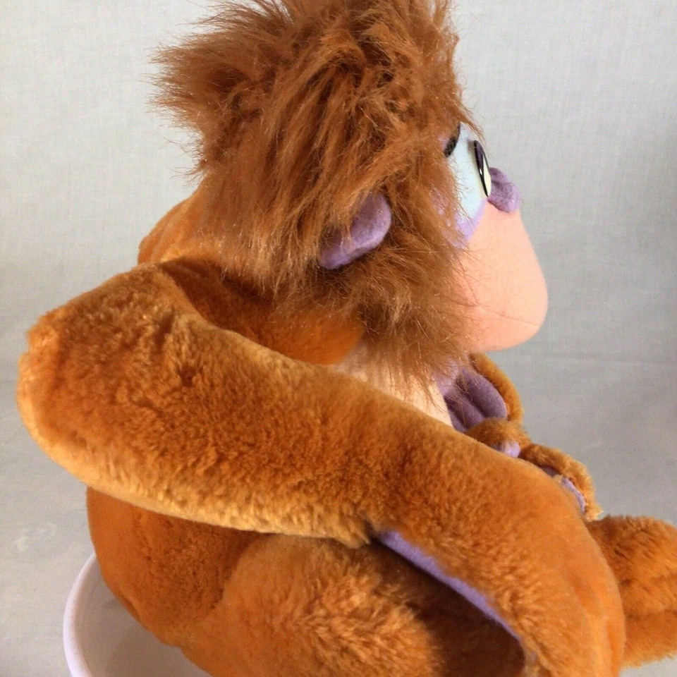 Walt Disney винтажный аплодисменты джунглей книга король Луи 7» сидящий орангутан плюшевый редкая - Изображение 4 из 4