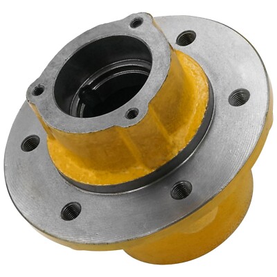Caltric R26631 R48763 Front Wheel Axle Hub for John Deere Tractor 6-Bolt Hub
